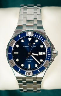 Maurice Lacroix Aikon Venturer 43mm AI6058-SS002-430-2 NEW Blue - 3