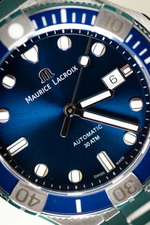 Maurice Lacroix Aikon Venturer 43mm AI6058-SS002-430-2 NEW Blue - 5