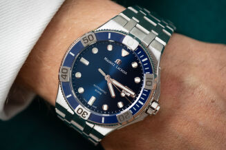 Maurice Lacroix Aikon Venturer 43mm AI6058-SS002-430-2 NEW Blue - 7