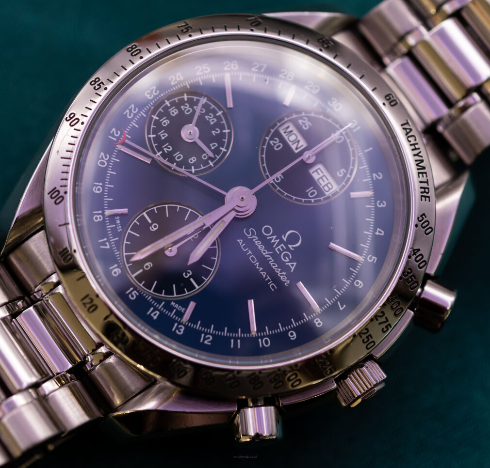 Omega Speedmaster Triple Calendar 3521.80 Full Set 1998 r. Po serwisie