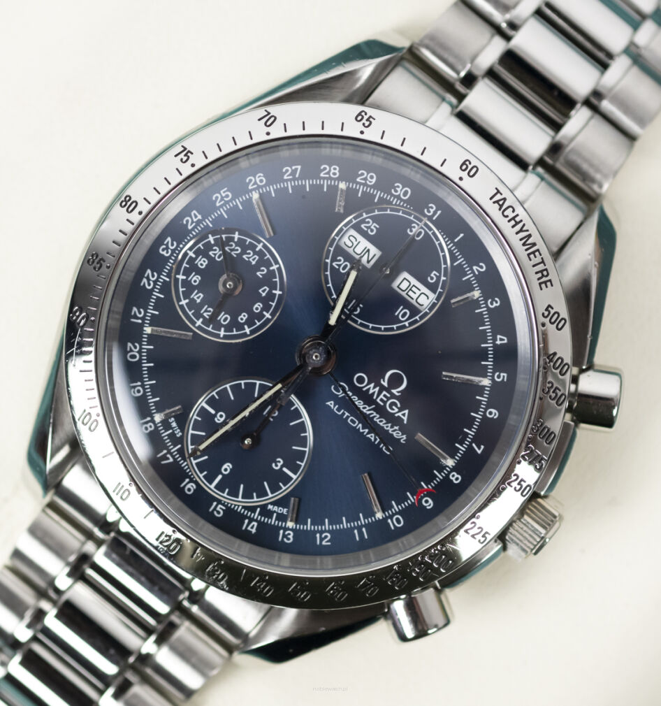 Omega Speedmaster Triple Calendar 3521.80 Full Set 1998 r. Po serwisie