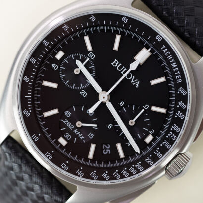 BULOVA LUNAR PILOT 96B251 Moon Watch Apollo 15 Special Nowy Gwarancja 6 lat do 13.08.2031 FV23% + Dodatkowy pasek
