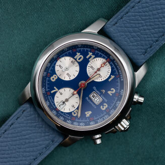Maurice Lacroix Chrono Blue Ref. 39721 38 mm Full Set VAT MARŻA - 2