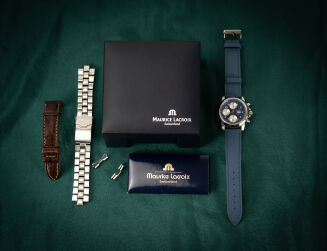 Maurice Lacroix Chrono Blue Ref. 39721 38 mm Full Set VAT MARŻA - 9