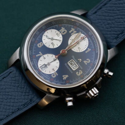 Maurice Lacroix Chrono Blue Ref. 39721 38 mm Full Set VAT MARŻA