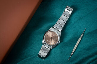Rolex Air King 14000M Salmon Dial Full Set 34mm Full Set - 5