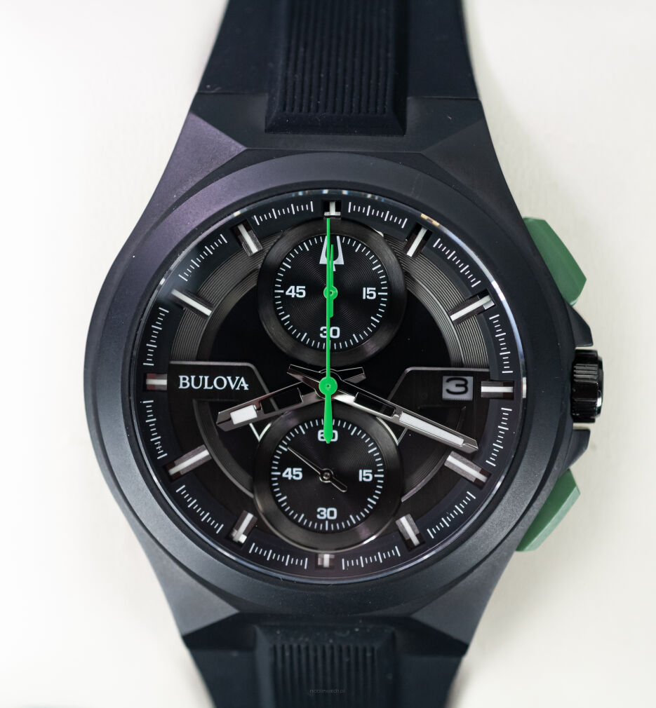Bulova Maquina Chronograph 98B381 46mm NOWY Gwarancja 6 lat do 05.08.2031