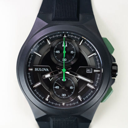 Bulova Maquina Chronograph 98B381 46mm NOWY Gwarancja 6 lat do 05.08.2031